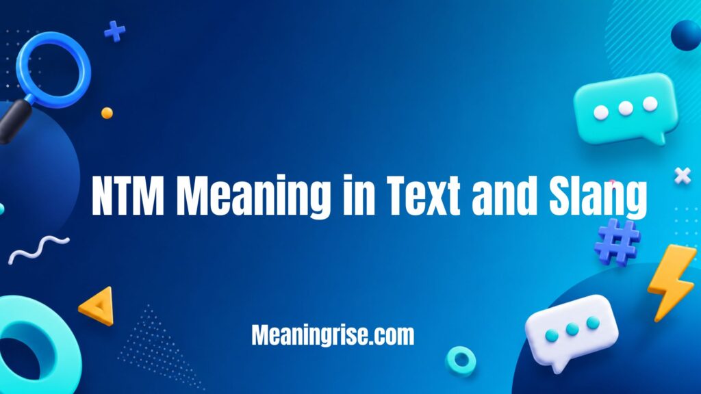 NTM Meaning Explained: Definition, Usage, Examples, and Popular Slang Interpretations in 2026