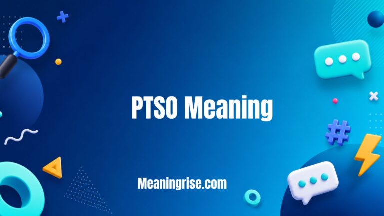 PTSO meaning explained with common definitions, text abbreviations, examples, and online slang usage.