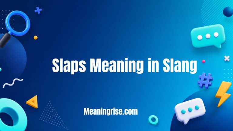 Slaps meaning in slang explained with examples of how 'slaps' is used to describe something exceptionally good in music, food, and internet culture