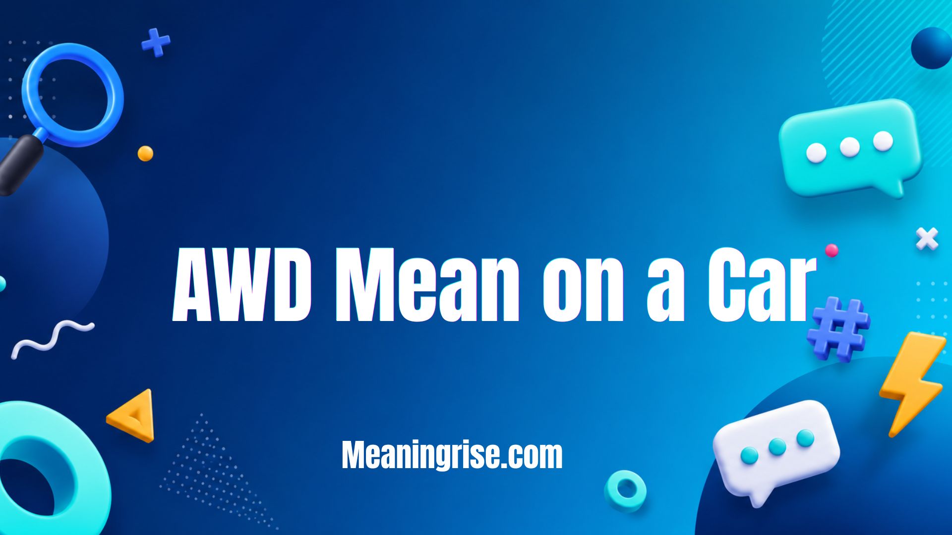 AWD meaning on a car explained with all-wheel drive basics
