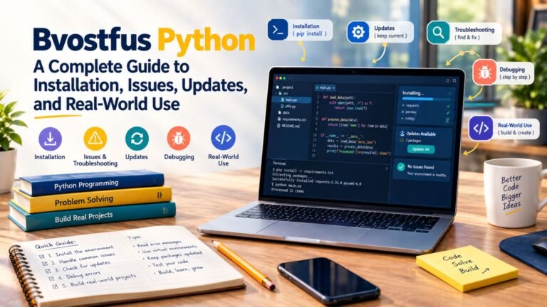 Bvostfus Python: A Complete Guide to Installation, Issues, Updates, and Real-World Use