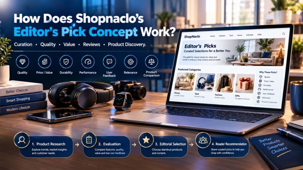 How Does Shopnaclo's Editor's Pick Concept Work?
