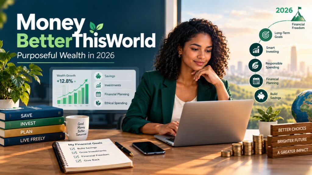Money BetterThisWorld guide to purposeful wealth, financial planning, saving, and investing in 2026