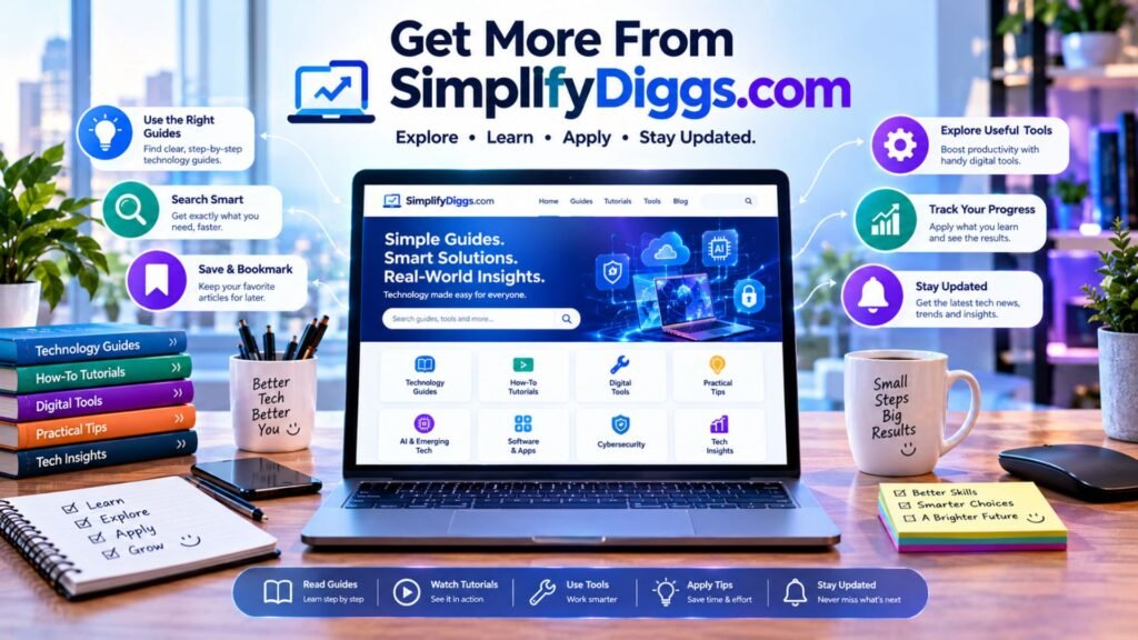 SimplifyDiggs.com tips for getting more value from technology guides, how-to tutorials, digital tools, practical tips, and technology insights.