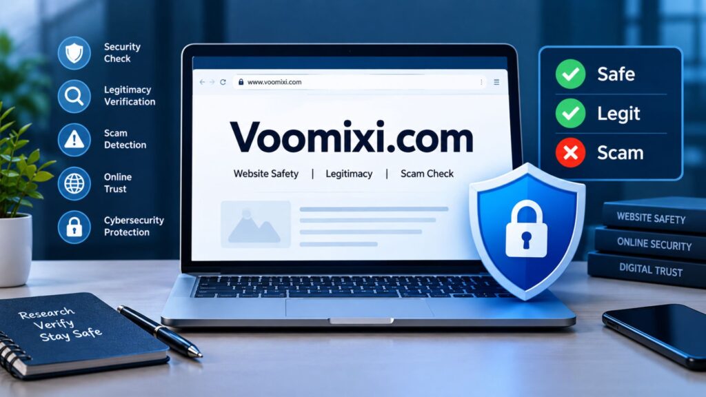 Voomixi.com review showing website safety, legitimacy, and scam detection checks in 2026.