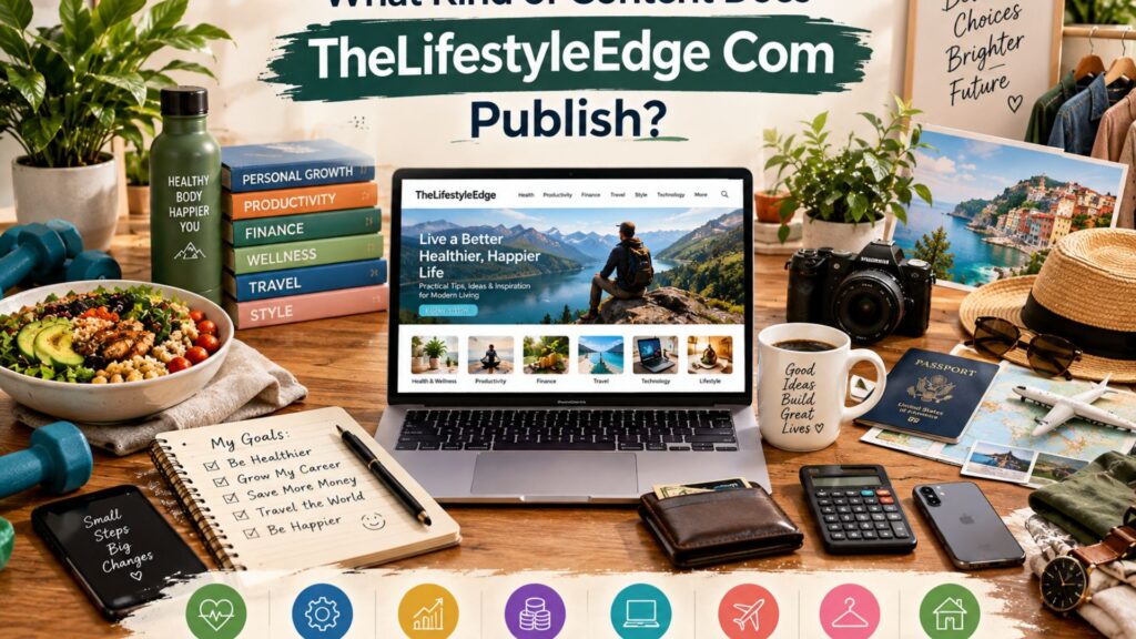 TheLifestyleEdge Com content featuring health, productivity, personal growth, finance, technology, travel, style, and everyday lifestyle themes.
