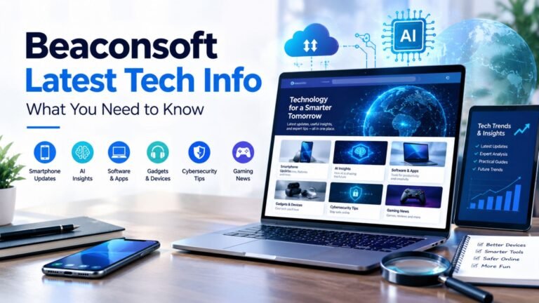 Beaconsoft latest tech info covering smartphones, AI, software, gadgets, and gaming technology.