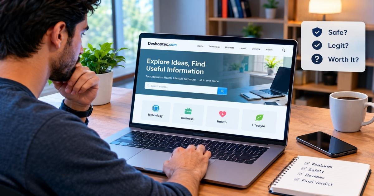 Deshoptec com: Complete Website Review and Safety Guide
