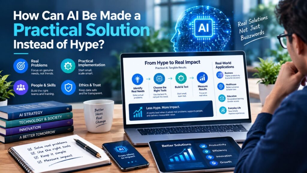 How Can AI Be Made a Practical Solution Instead of Hype?