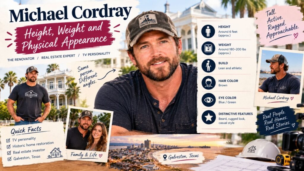 Michael Cordray Height, Weight and Physical Appearance