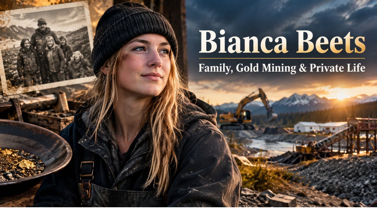 Bianca Beets featured image representing Tony Beets' daughter, her gold-mining family background, and private life.